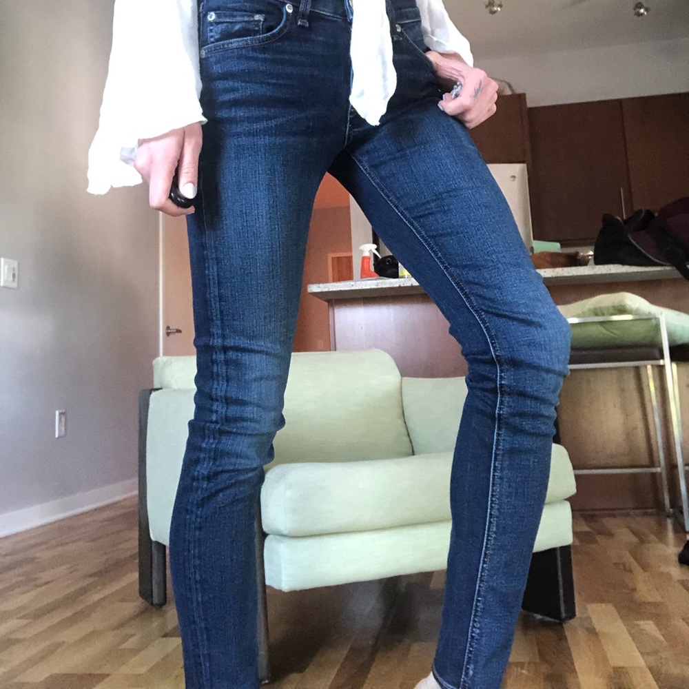 Rag & Bone Low Rise Skinny Jeans - Size 27